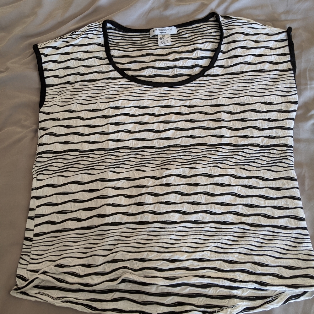 Liz cailborne striped top